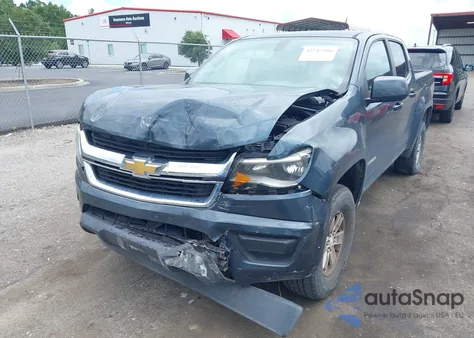 2019 Chevrolet Colorado Wt из США, поврежденный, VIN 1GCGSBEA5K1350095